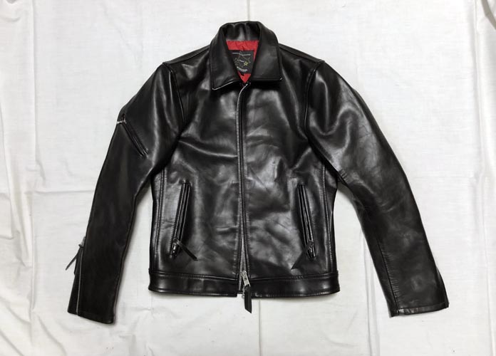 KADOYA ハード(ヴィンテージ)ステア シングルライダース：硬い革ジャン