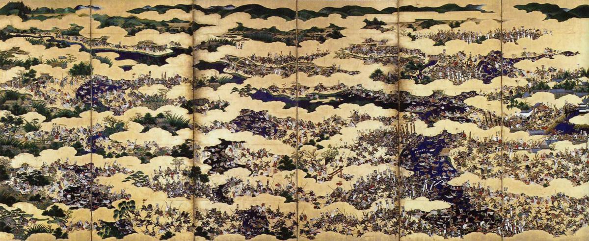 大坂夏の陣図屏風 - 作者不明 | FeelTheArt