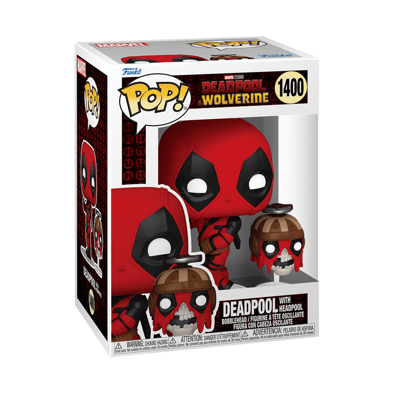 Pop! & Buddy Deadpool with Headpool