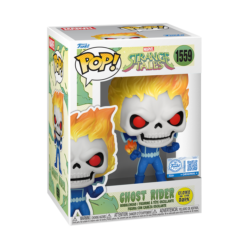 Pop! Ghost Rider (Strange Tales) (Glow) | Funko