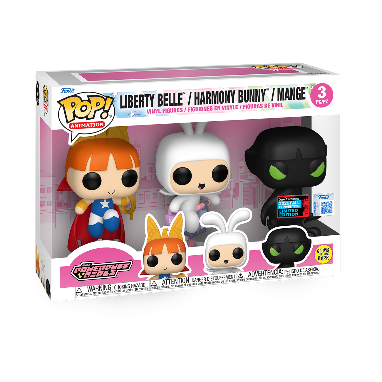 Pop! Powerpuff Girls (Glow) 3-Pack | Funko
