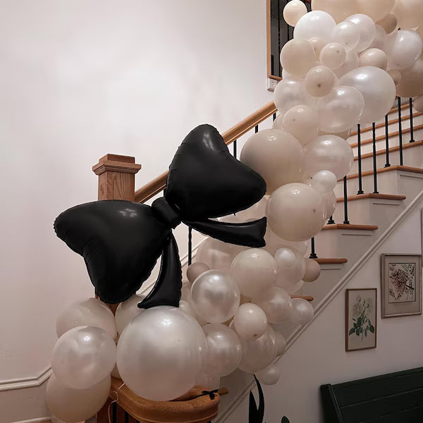 Black Bow Foil Balloon – 40