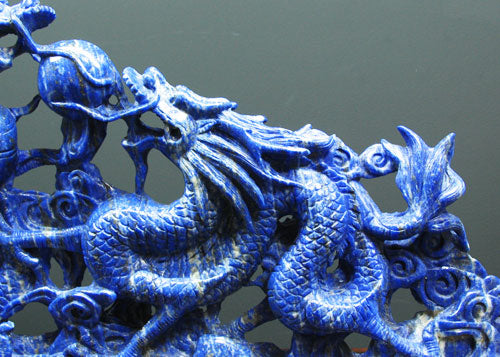 龍・置物No．07（ラピスラズリ） – 天然石の店 ふうちゃん