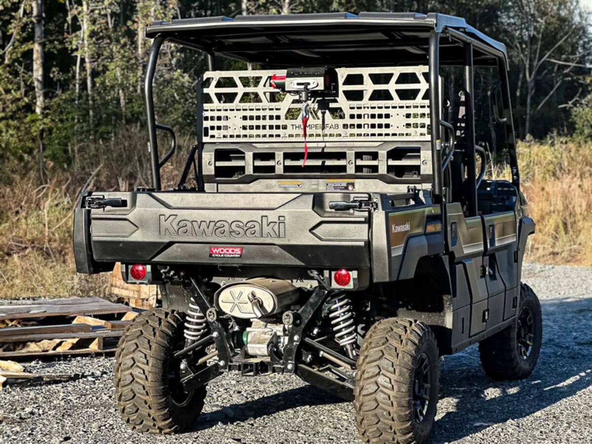 Thumper Fab Kawasaki Mule Pro-FXT Winch Headache Rack
