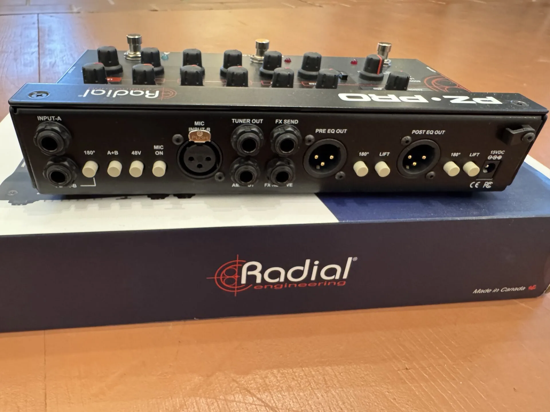 Radial PZ-Pro 2 Kanal Acoustic PreAmp - Fürst Guitars
