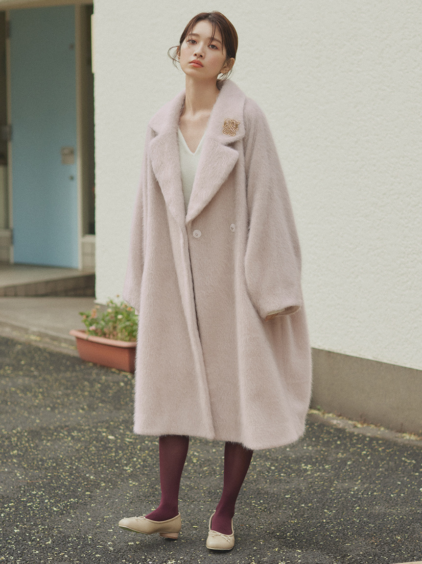 Fubail / シャギーコクーンコート