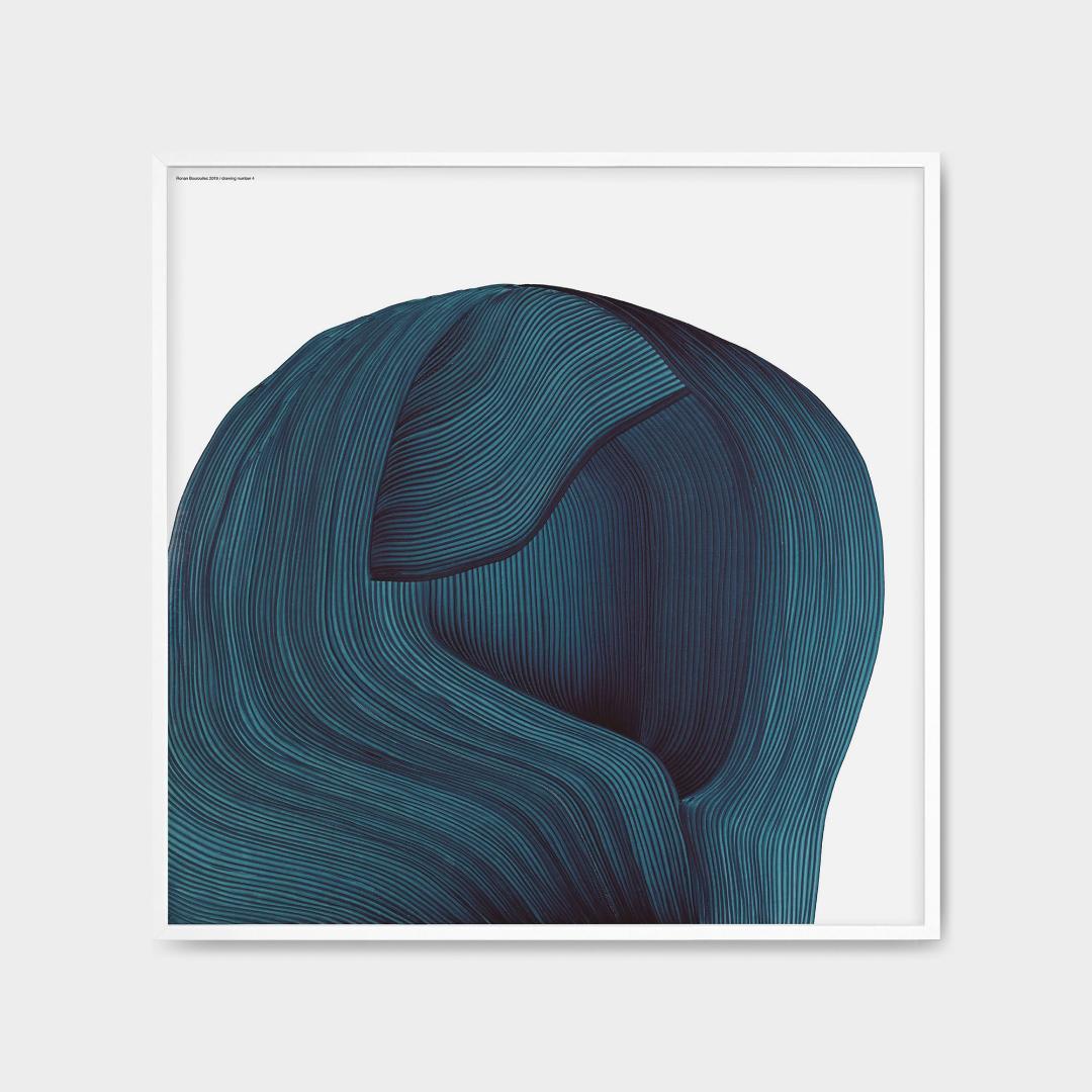 RonanBouroullecロナンブルレックDRAWING Poster #5 Ronan Bouroullec