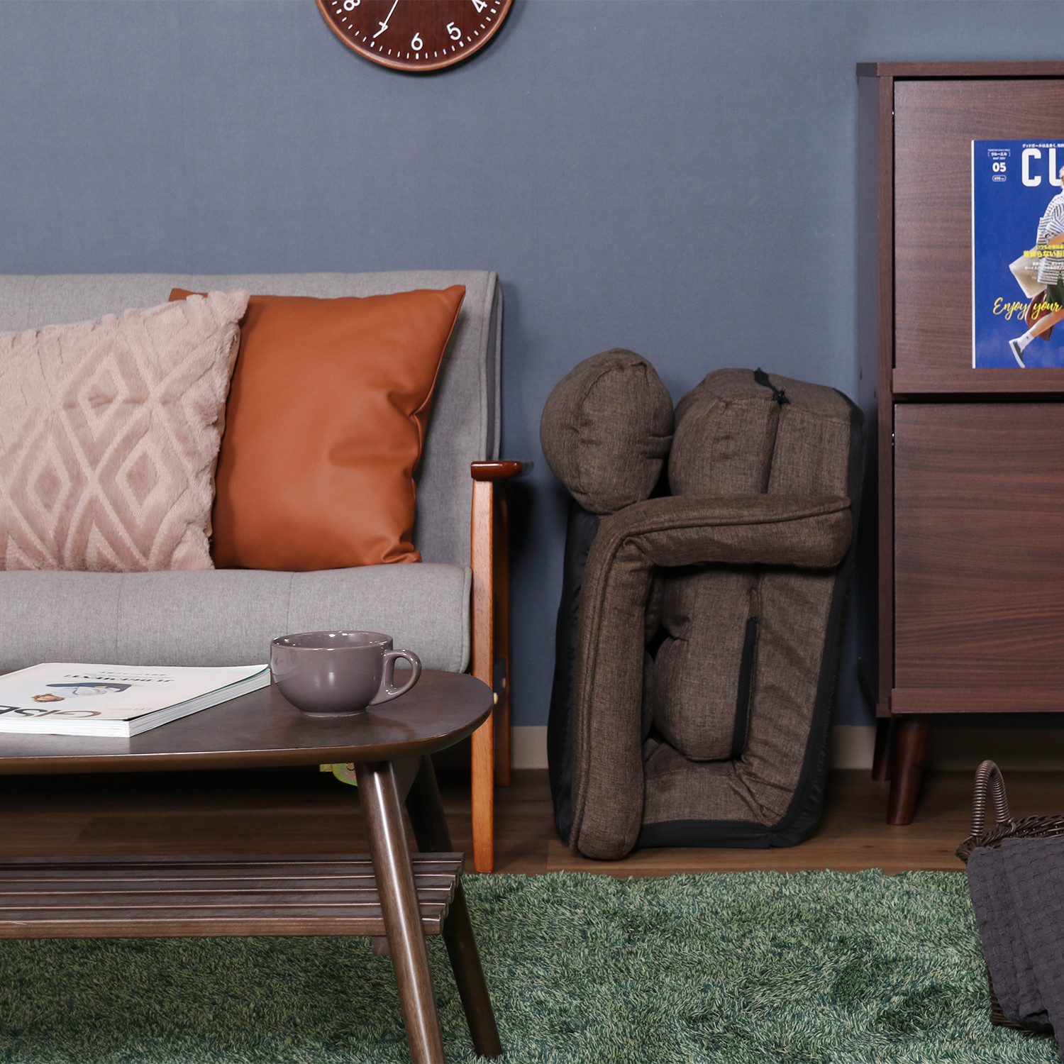 C/D:35498] 4WAY座椅子 0212 ダークブラウン ｜ ORDERING SHOP