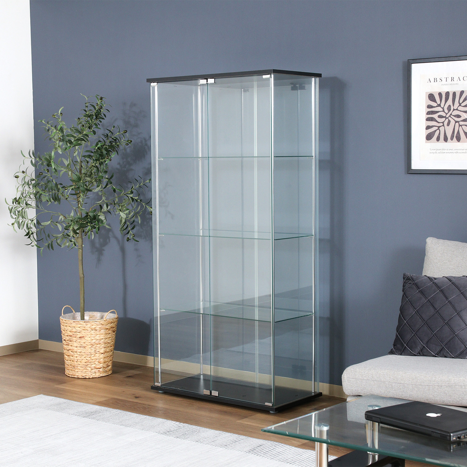 C/D:98882] ガラスディスプレイケース（クリア） TMG－G53－1