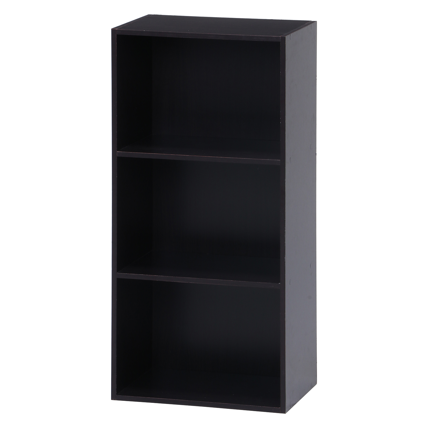 C/D:93502] [セット数:2pcs] カラーボックス 3段 HP943 ブラウン