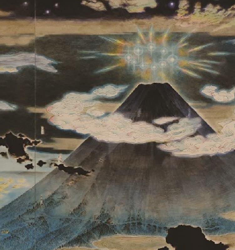 空飛ぶ前衛抽象、画家、サイケデリック、ポップアート作家糸川裕志の