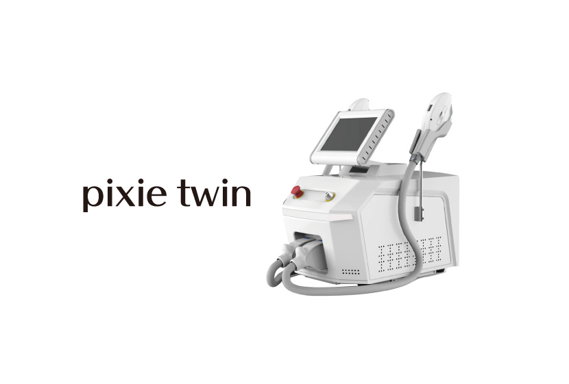 ハンドル（ハンドピース）のタイプが15種から選べる業務用脱毛機