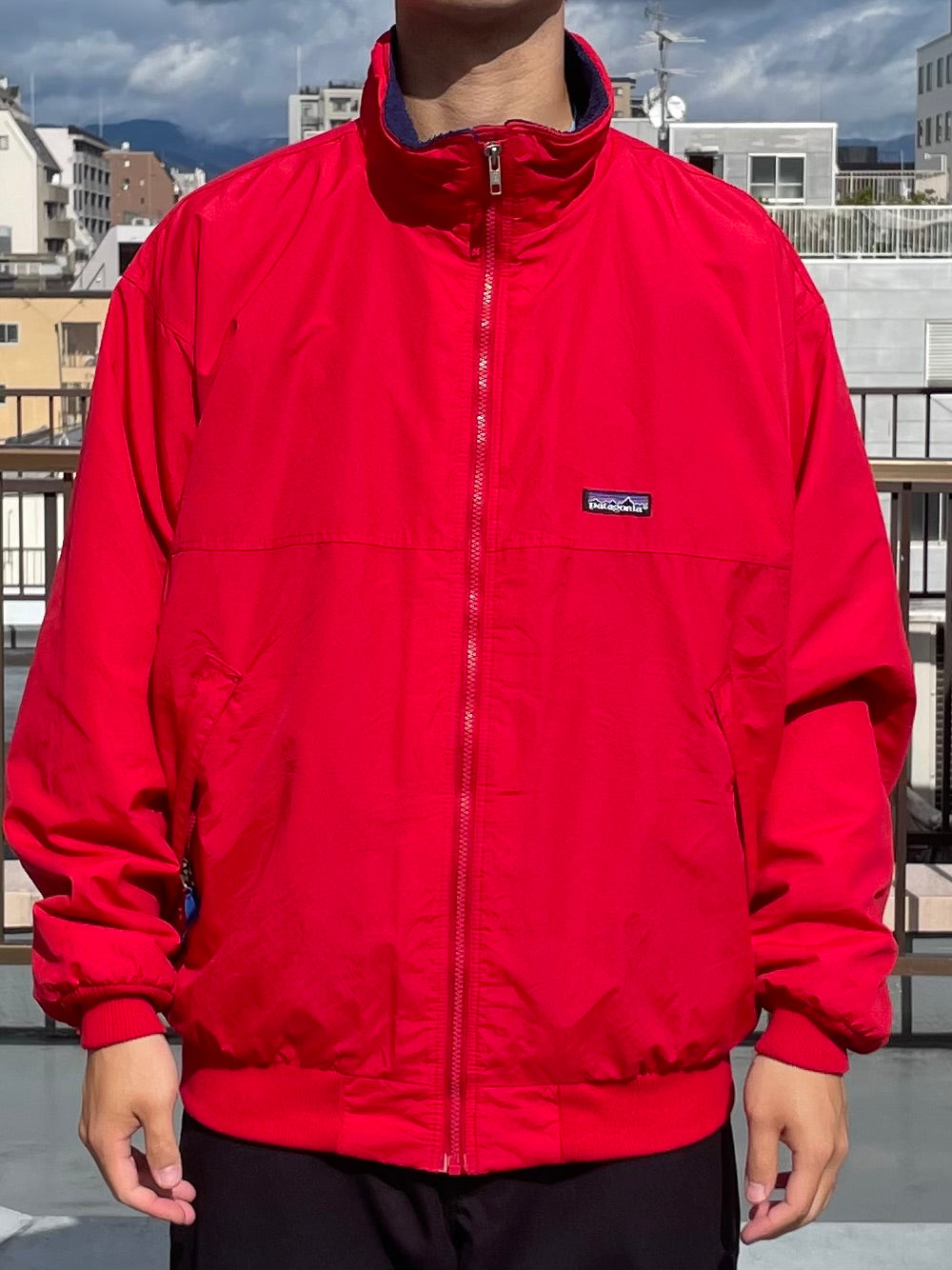 90's patagonia「SHELLED SYNCHILLA JACKET」USA製 ナイロンジャケット