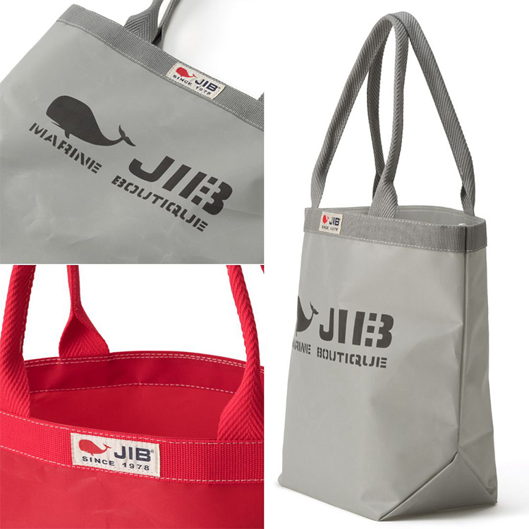 JIB（ジブ）】セイルクロス バケツ型トート BKM | 藤巻百貨店