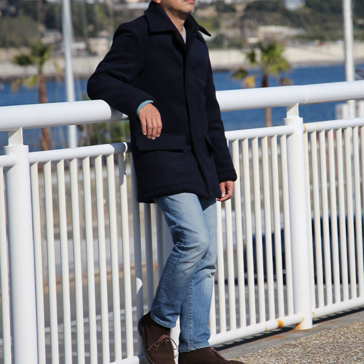 DOPE&DRAKKAR】防風中綿 Classic Melton ハーフコート | 藤巻百貨店