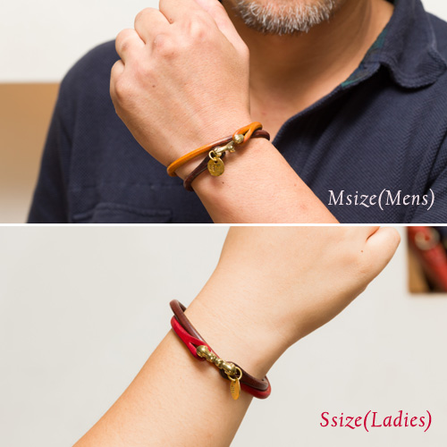 池之端銀革店】Cramp 二重巻きブレス （2匹ネコ） | 藤巻百貨店