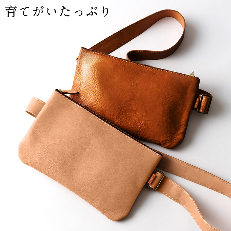 minca】栃木レザー 2wayサコッシュ | 藤巻百貨店