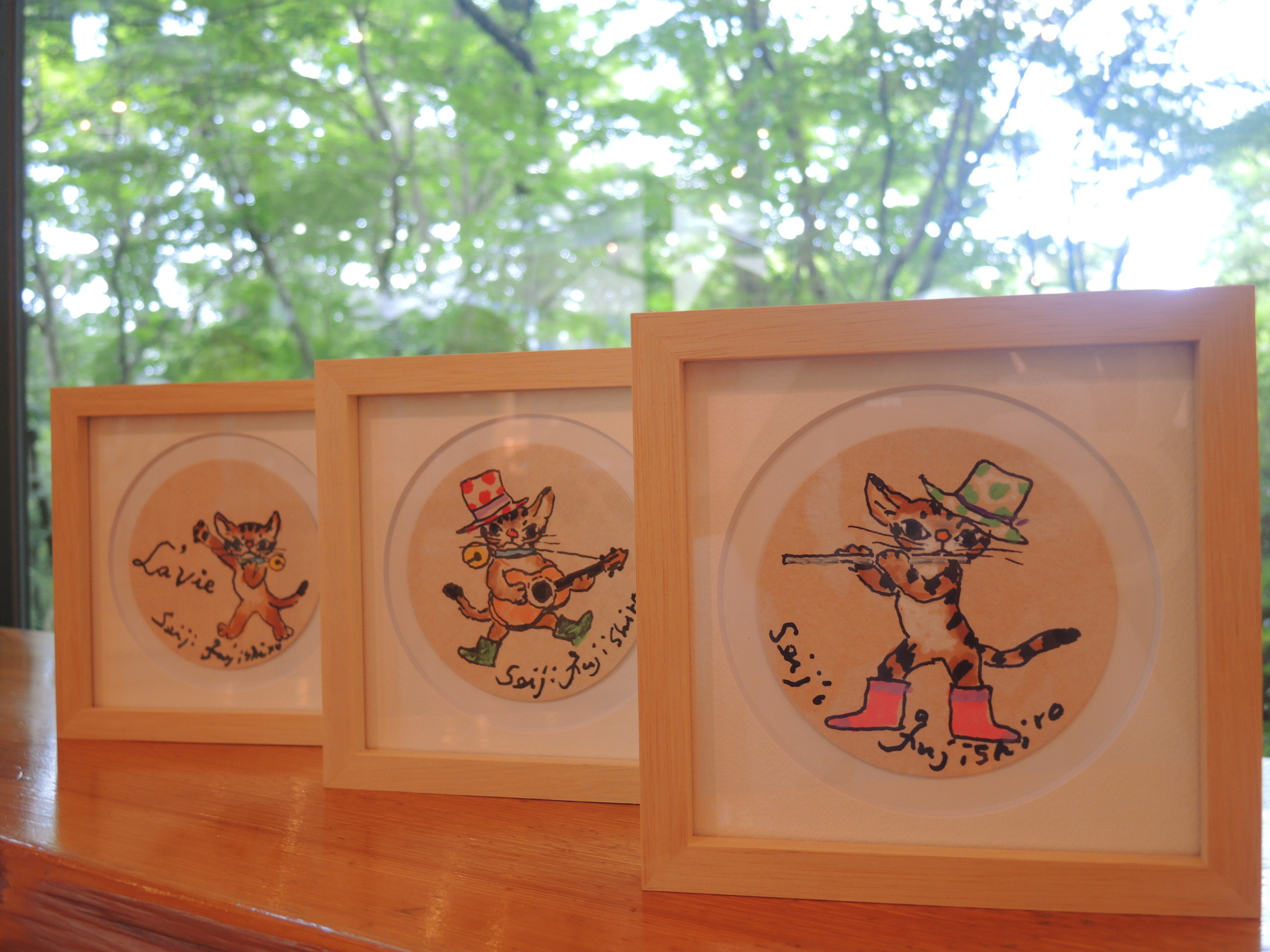 コースター額装を販売いたします