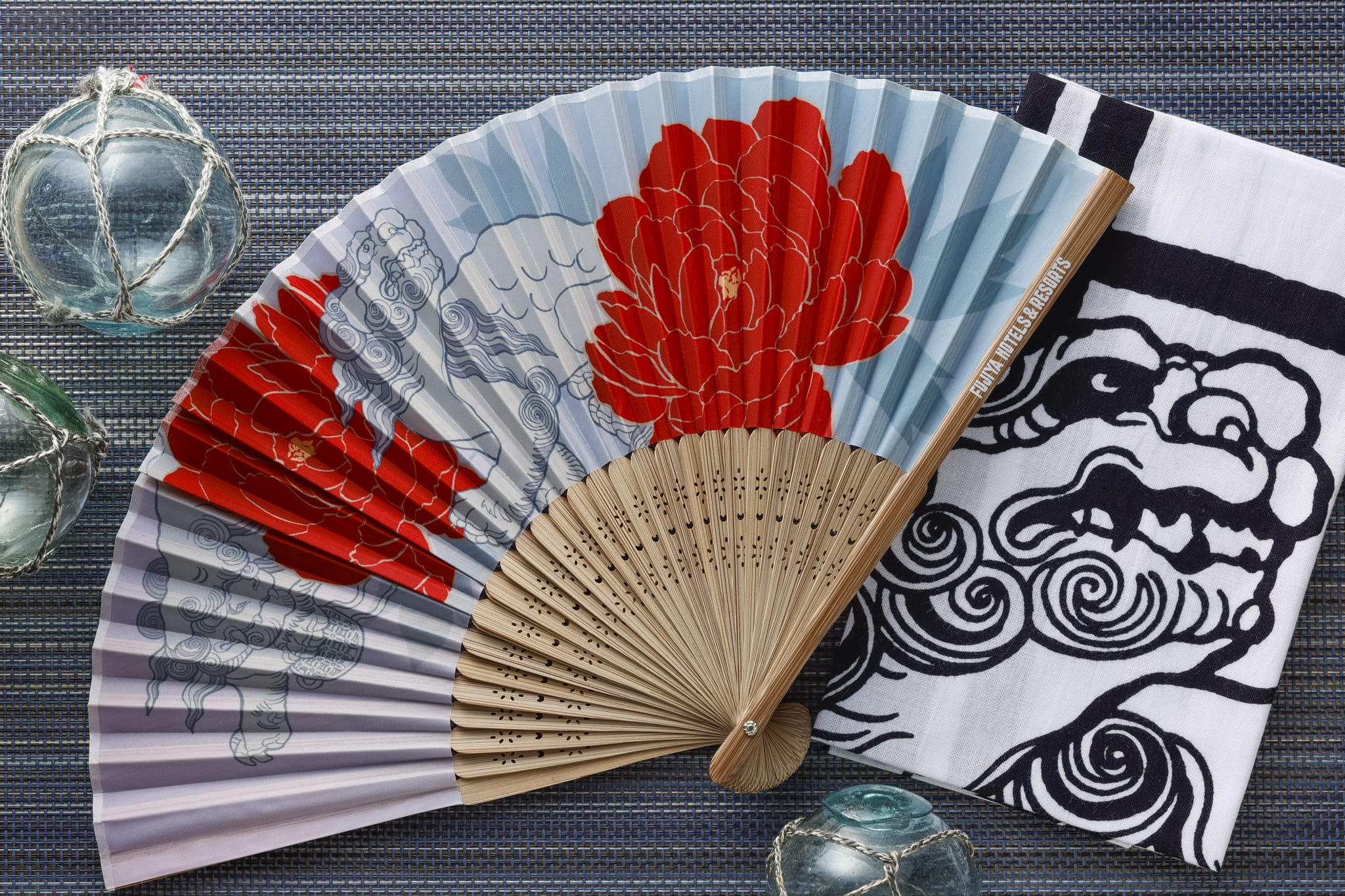 富士屋ホテル 扇子 ぼたんと獅子 | オンラインショップ富士屋ホテル