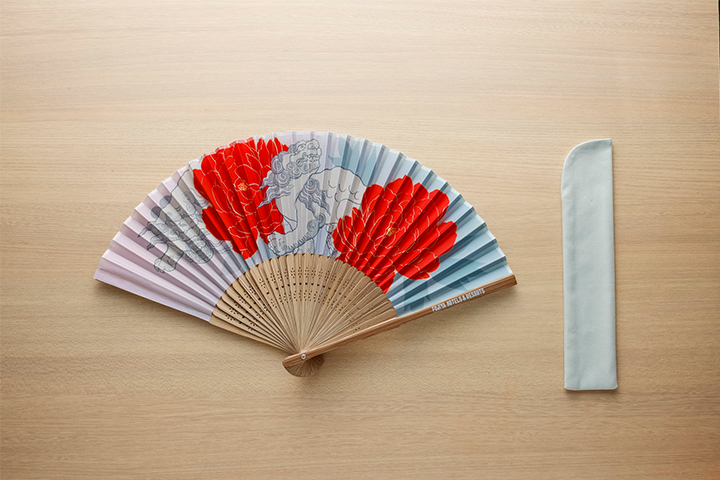 富士屋ホテル 扇子 ぼたんと獅子 | オンラインショップ富士屋ホテル