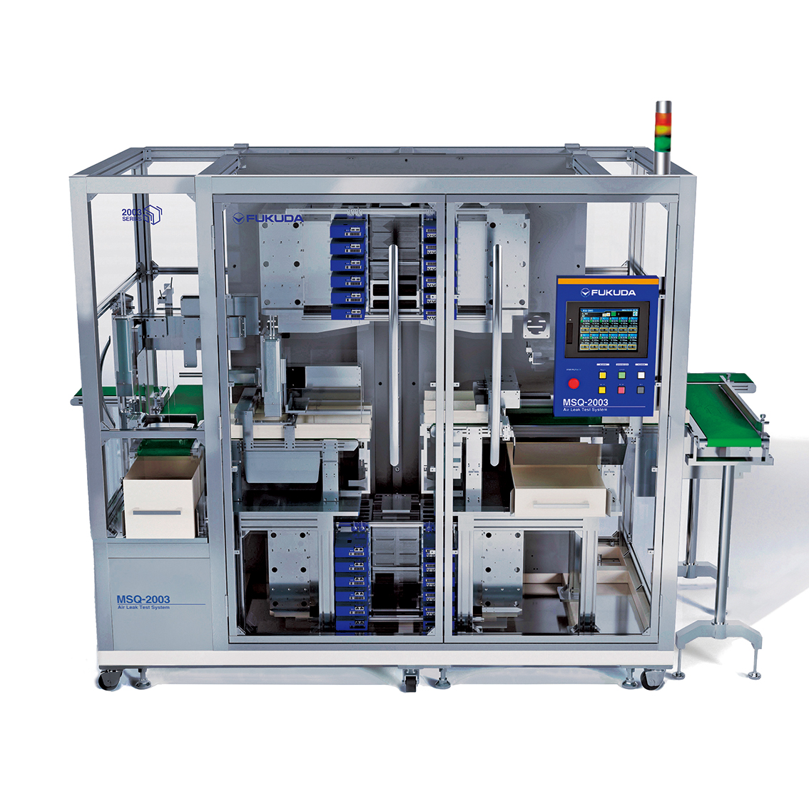 ピロー包装・全数検査 MSQ-2000 / 株式会社フクダ エアリークテスタ