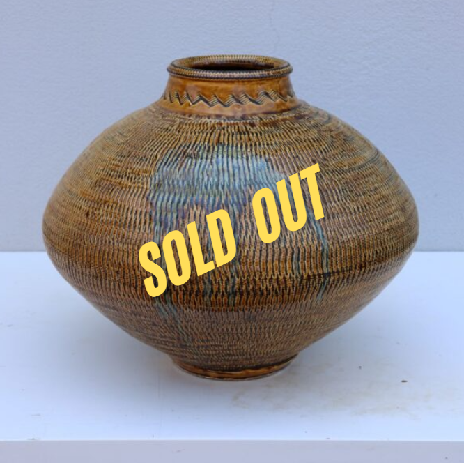 骨董品 小鹿田焼 大壺