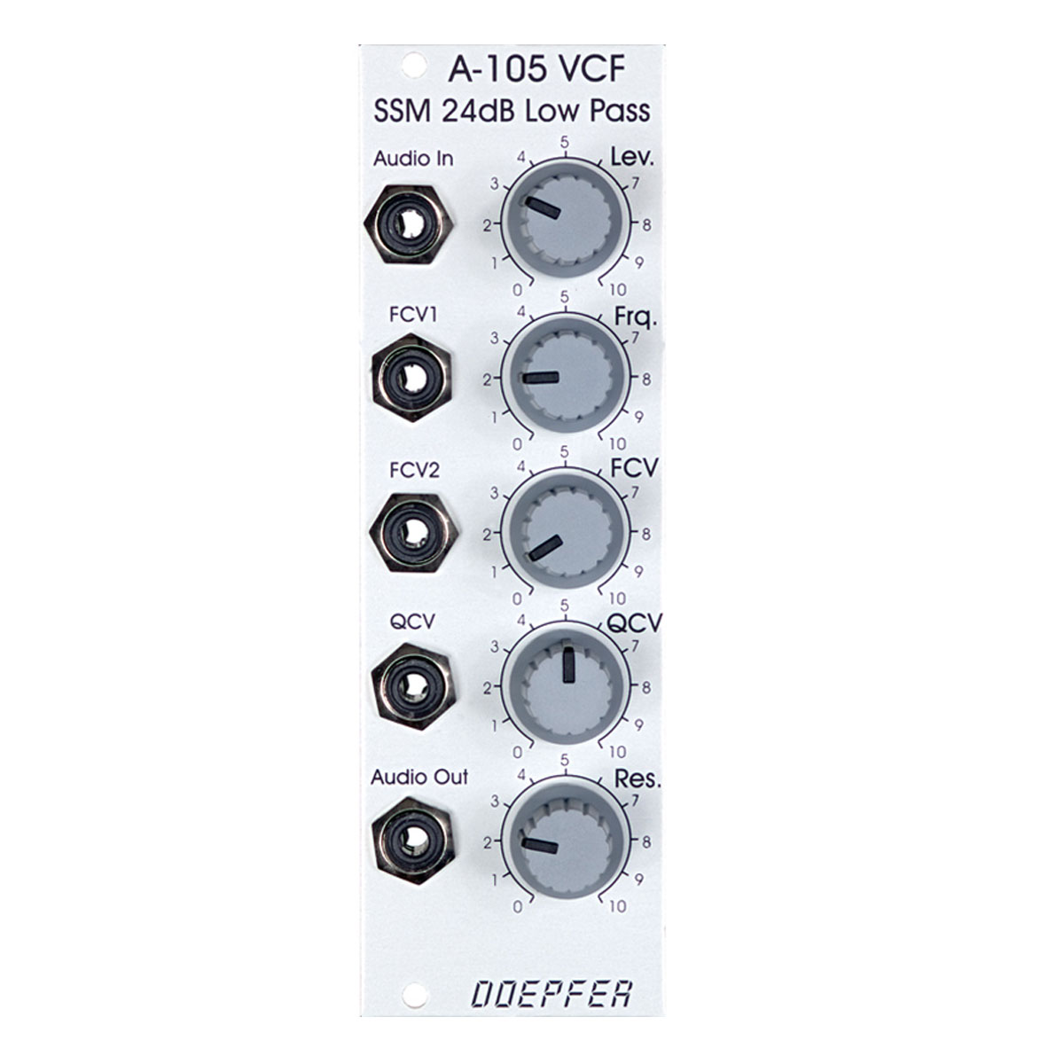 A-105 VCF SSM 24db Low Pass - A-100 Eurorack Modular Synthesizer