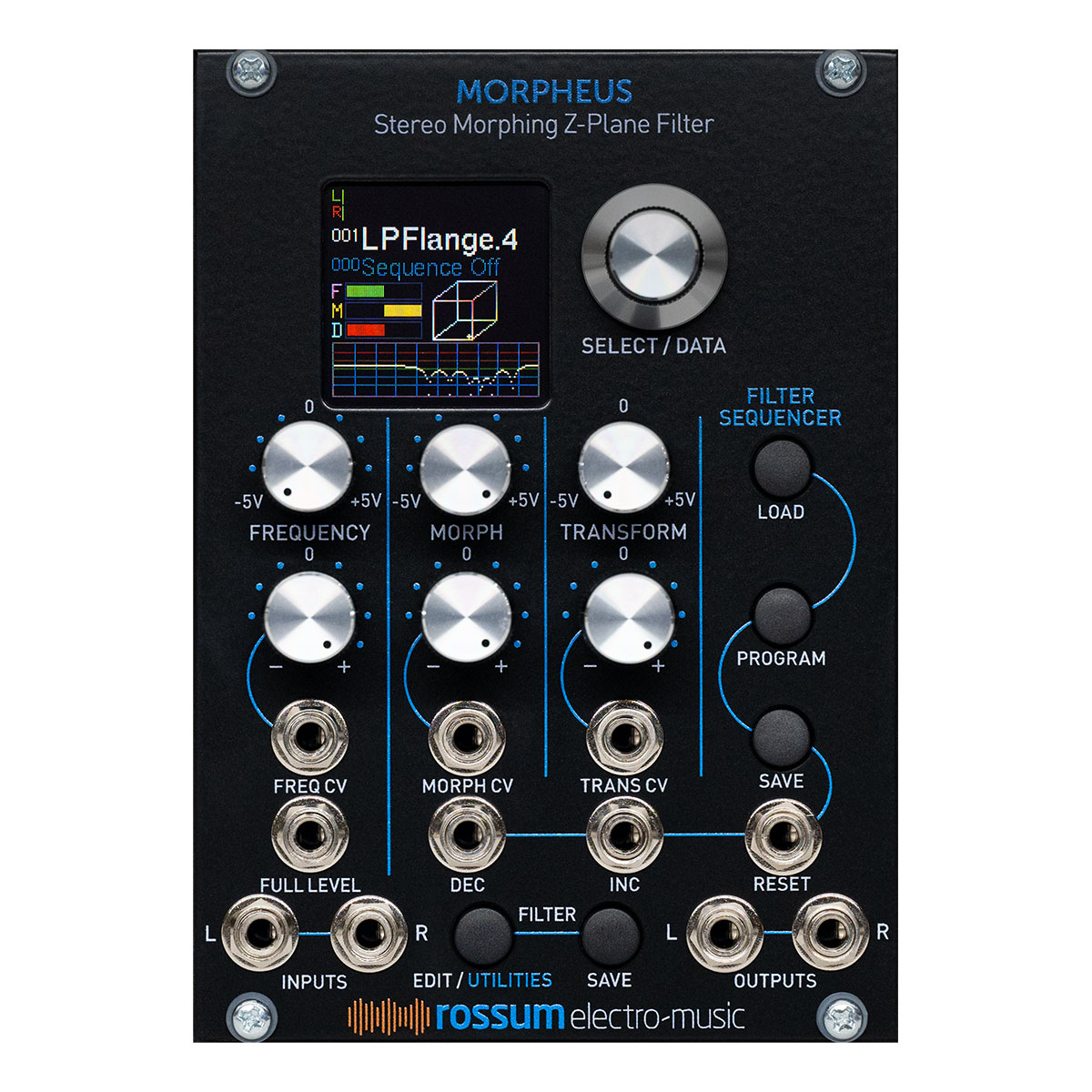 Morpheus Black - Rossum Electro-Music - 有限会社 福産起業