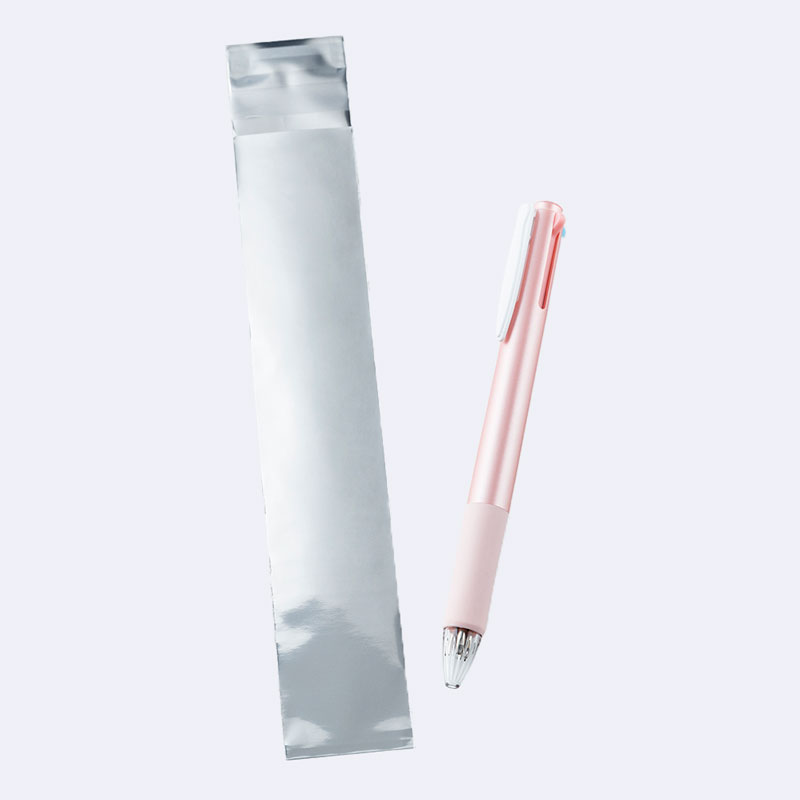 アルミ蒸着のり付袋 AZ-細 (35×185mm) 100枚入り | OPP・アルミ袋の