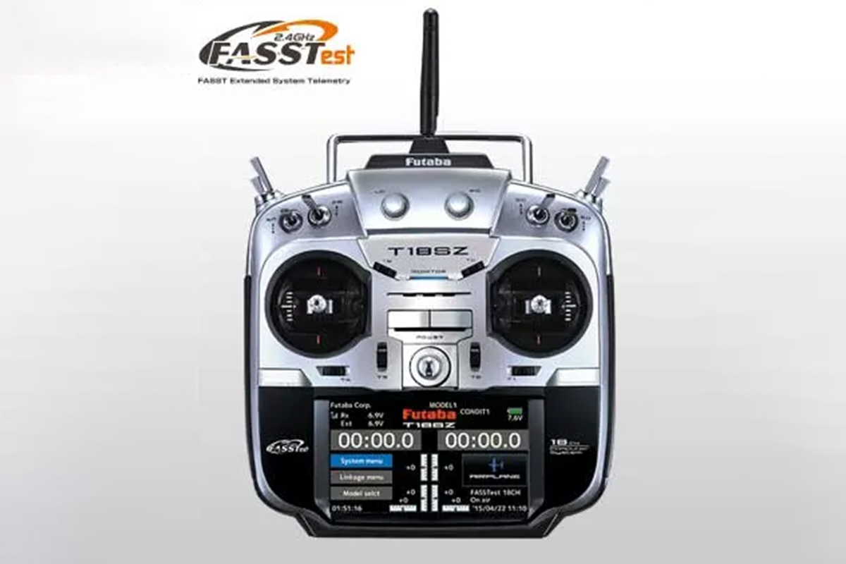 フタバ 18SZ（18ch-2.4GHz FASSTestモデル）ヘリ用 T/Rセット(R7008SB