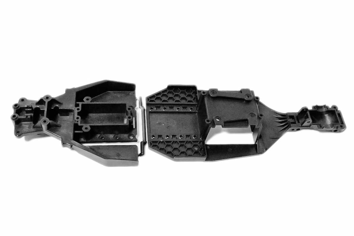 タミヤ M-08 ロワデッキ（フロント・リア）（黒）58669 カスタマー