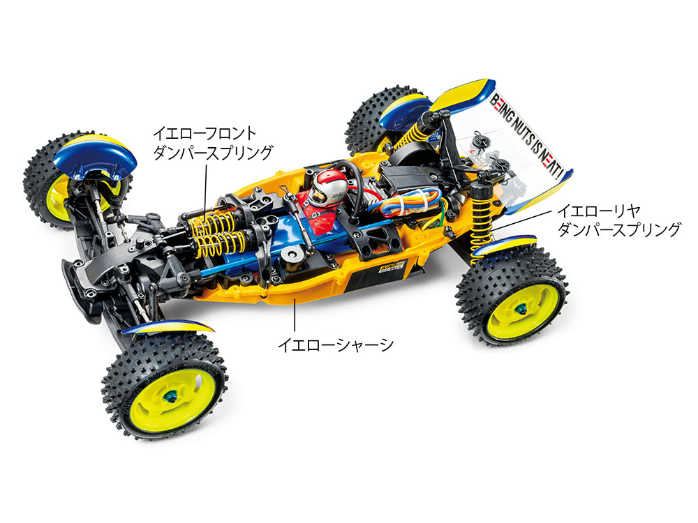 タミヤ 1/10RC スーパーアバンテ 塗装済みボディ (TD4シャーシ) 47481