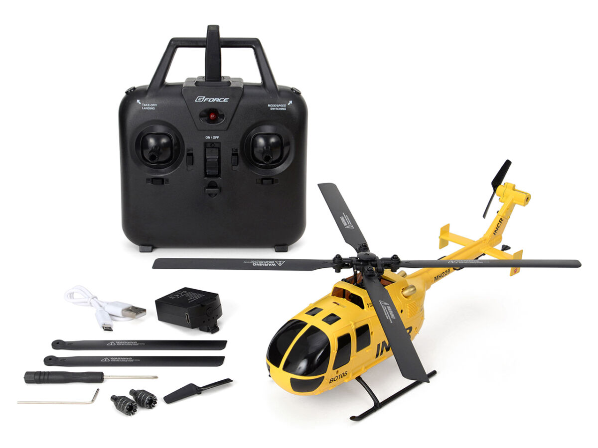 空物100g未満】G-FORCE 2.4GHz 4ch Helicopter MD500 INCR RTFセット
