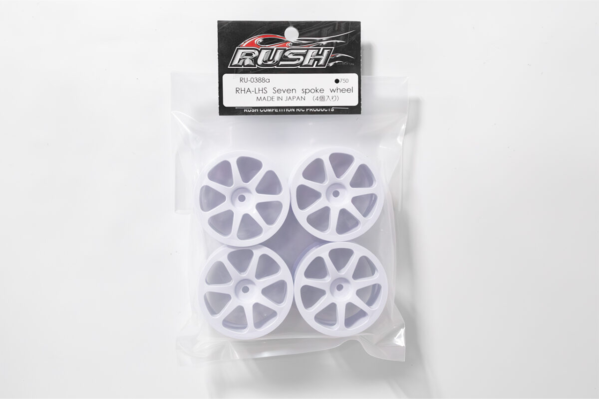 RUSH TIRE VR3 24X Seven white Type A yellow PREGLUEDTIRE RU0866a