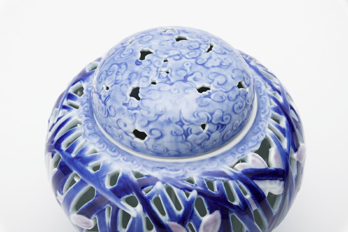 蘭彫刻 香炉 | 有田焼 深川製磁｜公式オンラインストア