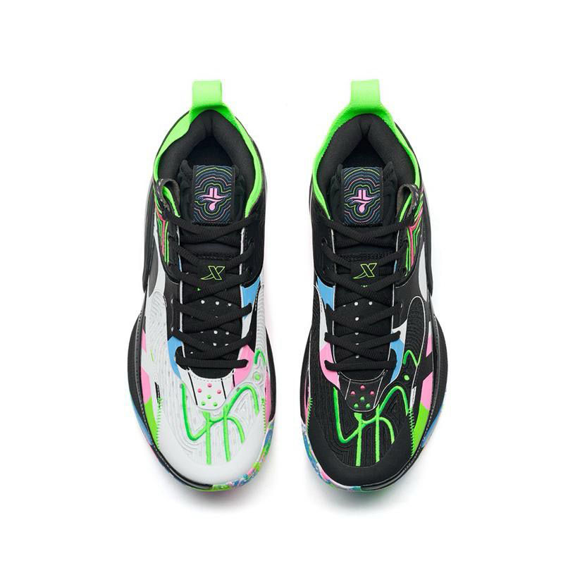 Xtep Jeremy Lin JL6 – Mandarin Duck in Black/Green – Fuleb Mall