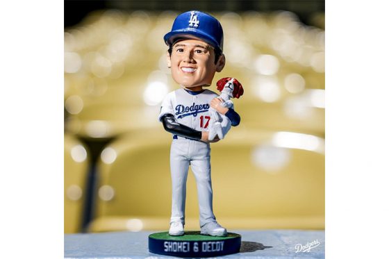 大谷翔平、ボブルヘッド第2弾に愛犬デコピン登場 8・29配布へ…チケット