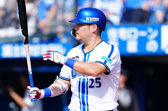 打率.188…筒香が受け止める