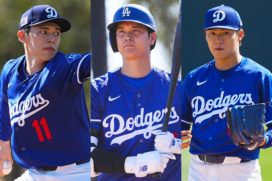 ド軍、東京開幕ロースター31人を発表 大谷翔平、山本由伸、佐々木朗希