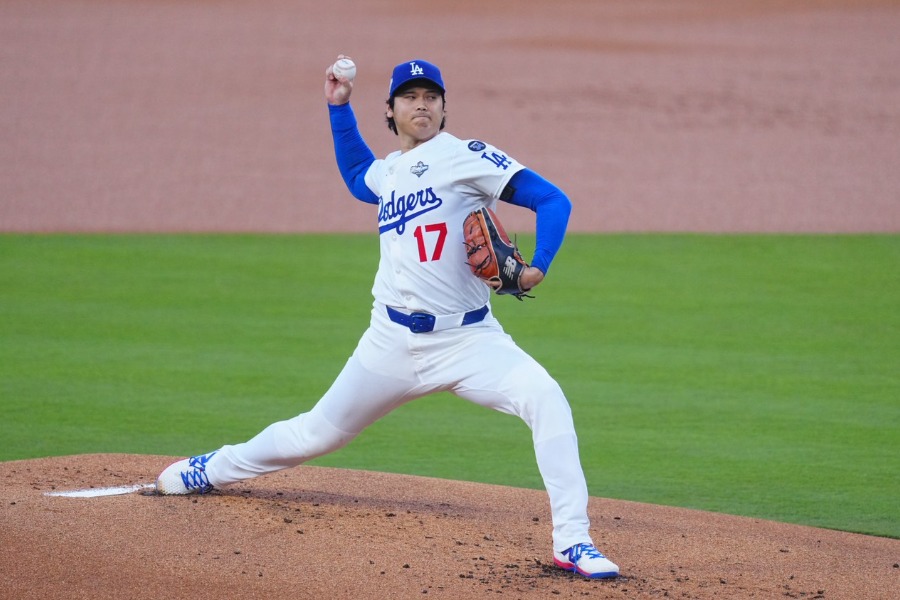 大谷翔平、WS初登板初勝利ならず 7回途中6K4失点も本拠地喝采…ゲレーロ