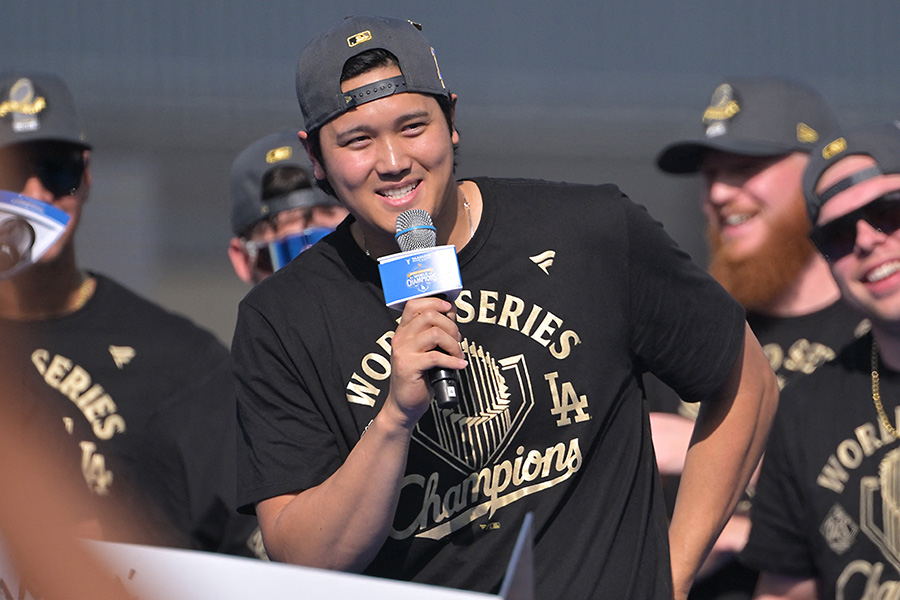 大谷翔平、世界的VIPに静かに反撃 歓喜の投稿に添えた痛快な1曲「か