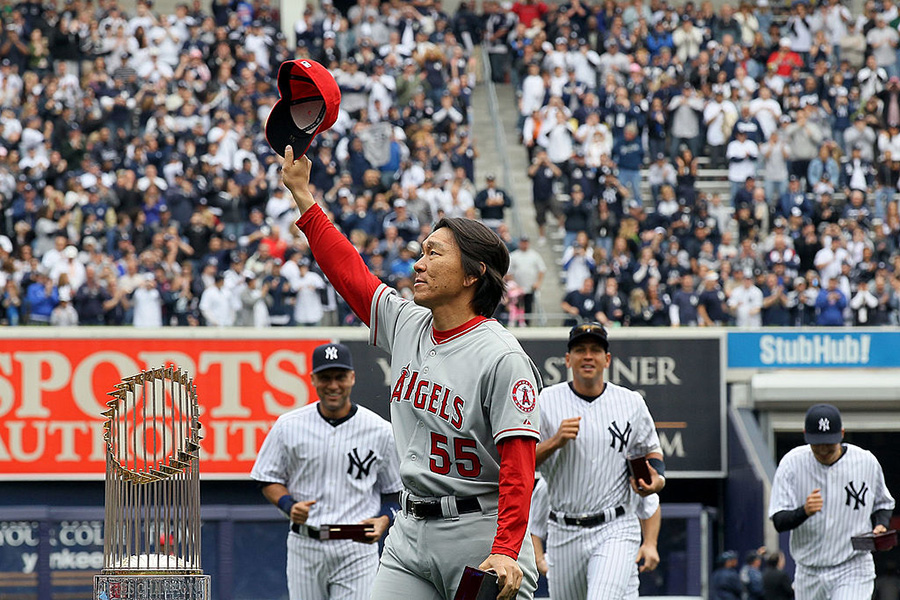 NYに愛された松井秀喜氏、感動の