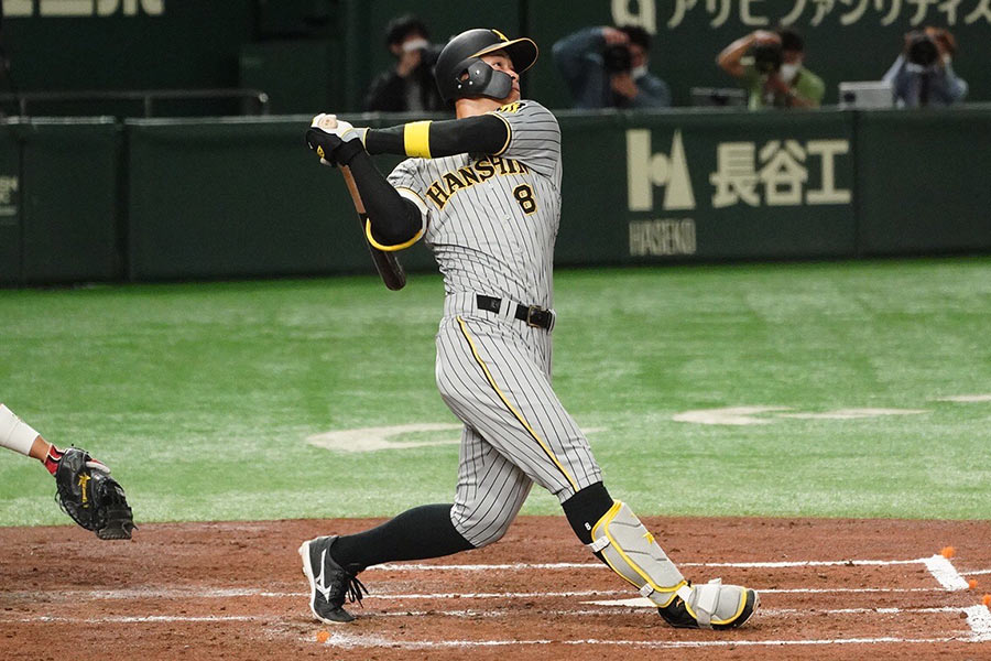 RC【佐藤輝明】本拠地初本塁打（プロ4号2ラン）（21.4.14） RC【佐藤