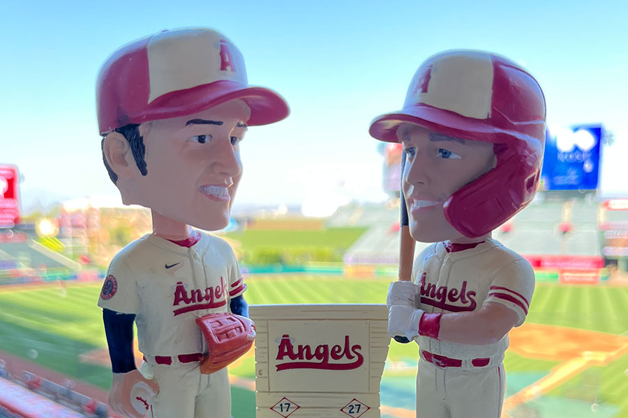 観戦チケット付！ 大谷翔平＆マイク・トラウト トラウタニ ダブル