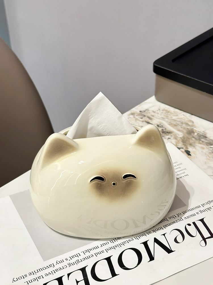 Y!mobile 猫デザインボックスティッシュ Y!mobile 猫デザインボックス