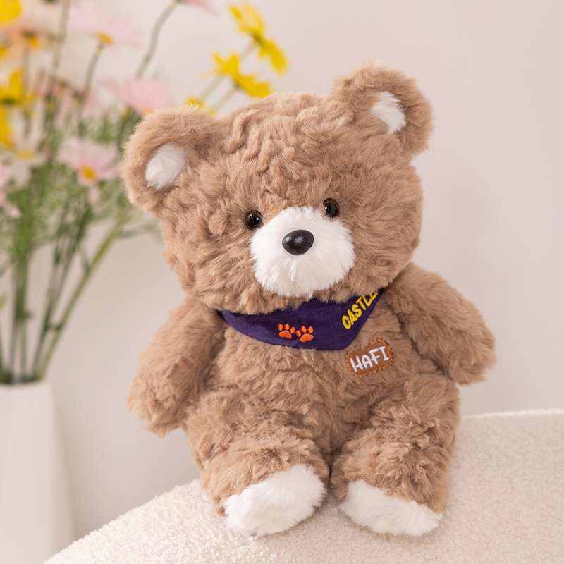 くまぬいぐるみ もこもこ素材のおすすめぬいぐるみ くま 茶色(中)|くま