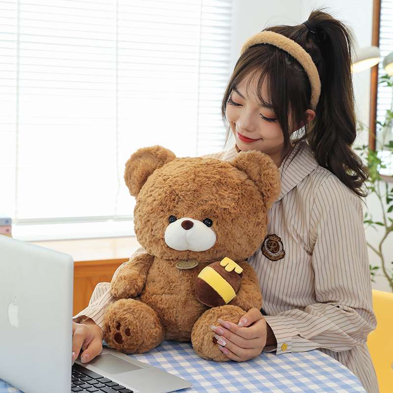 くま ぬいぐるみ｜癒し｜もこもこハニーベア くま|くまぬいぐるみ専門