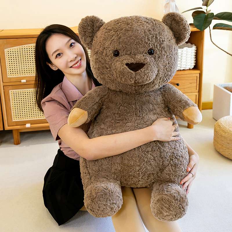 くまぬいぐるみ もふもふ抱きぐるみ くまの親子セット くま 茶色(特大