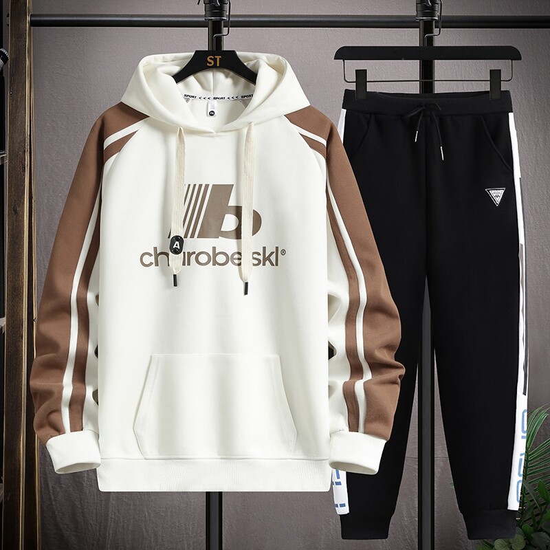 スウェット セットアップ シンプルラインパーカースウェット上下セット