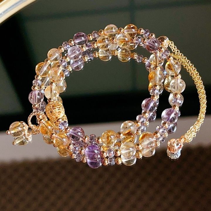 天然石ブレスレット アメトリン ア行|天然石ブレスレット専門通販